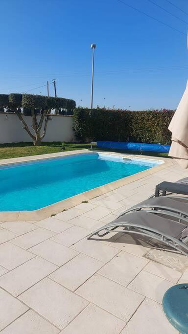 Studio Neuf Avec Acces Piscine Valergues Exterior photo